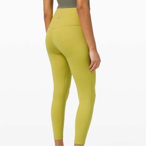 Lululemon Align High-Rise Leggings Chartreuse Size 6